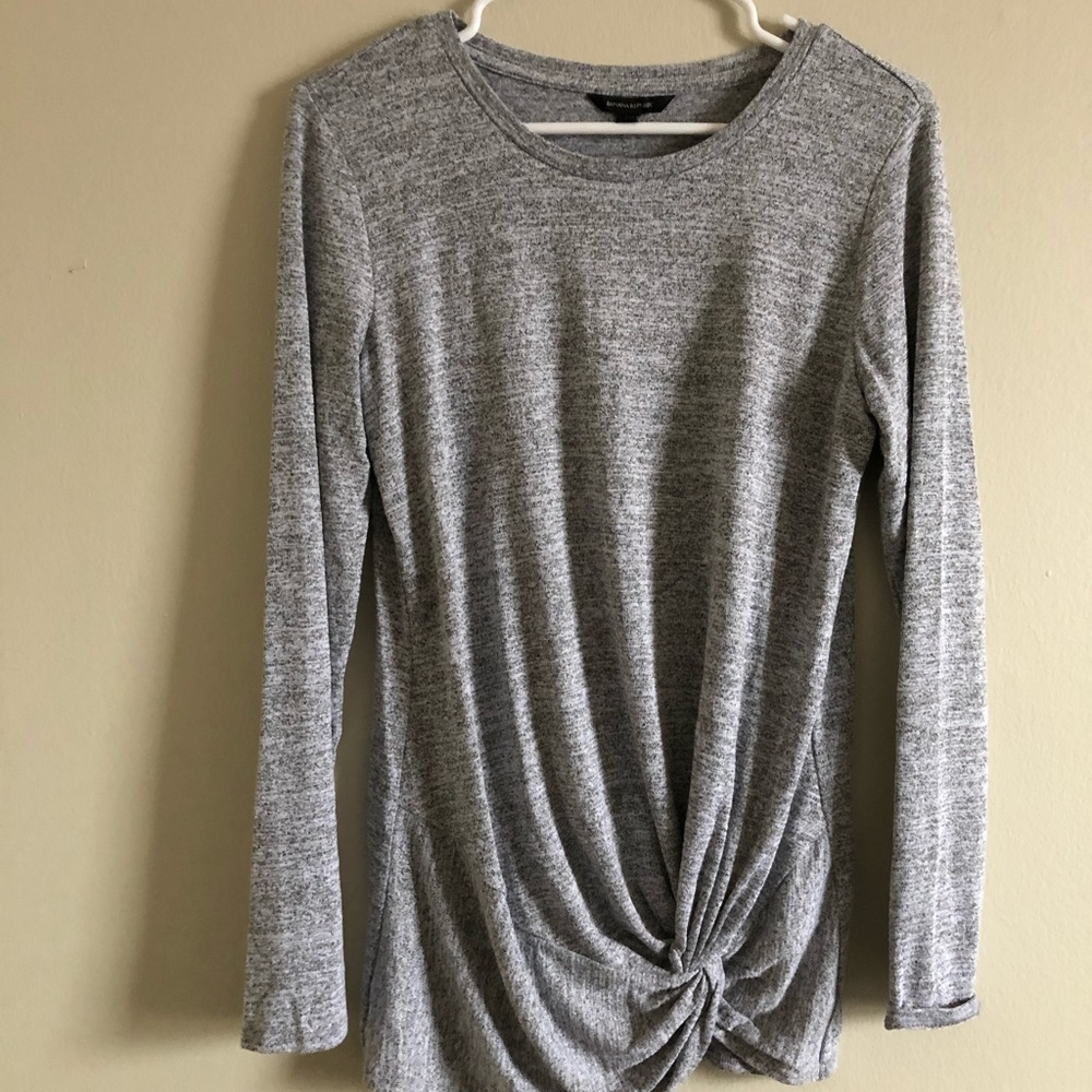 Banana Republic Knotted Long Sleeve
